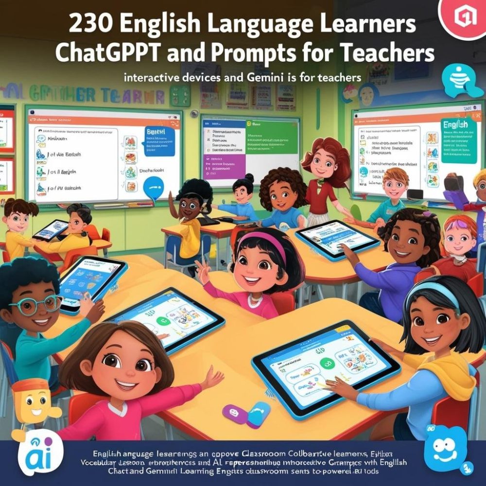 230 English Language Learners ChatGPT and Gemini Prompts for Teachers - Image 3