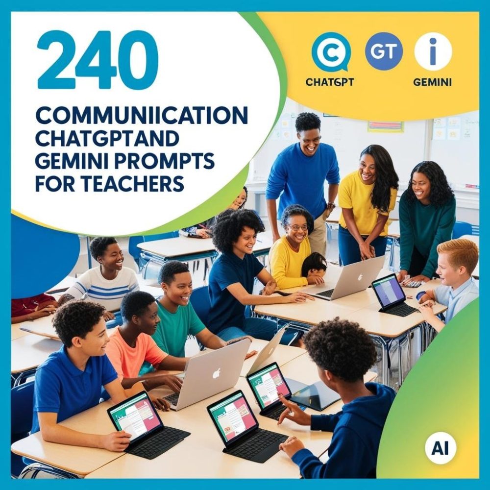 240 Communication ChatGPT and Gemini Prompts for Teachers