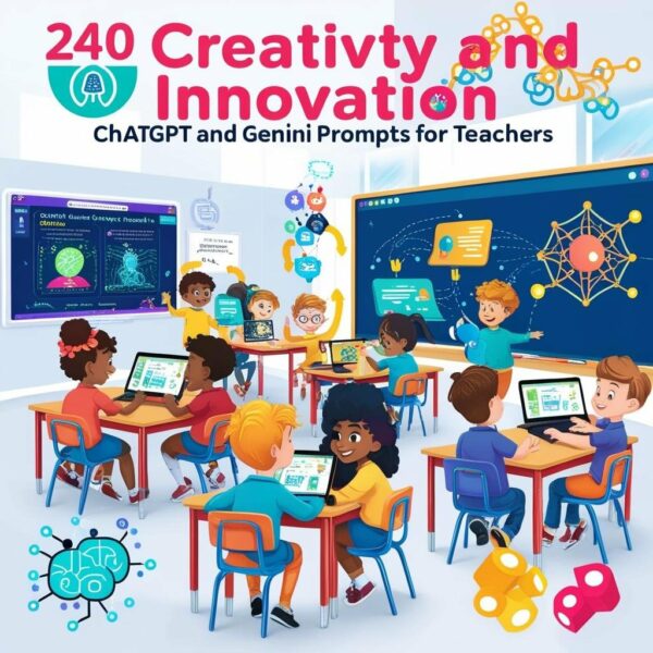 240 Creativity and Innovation ChatGPT and Gemini Prompts for Teachers