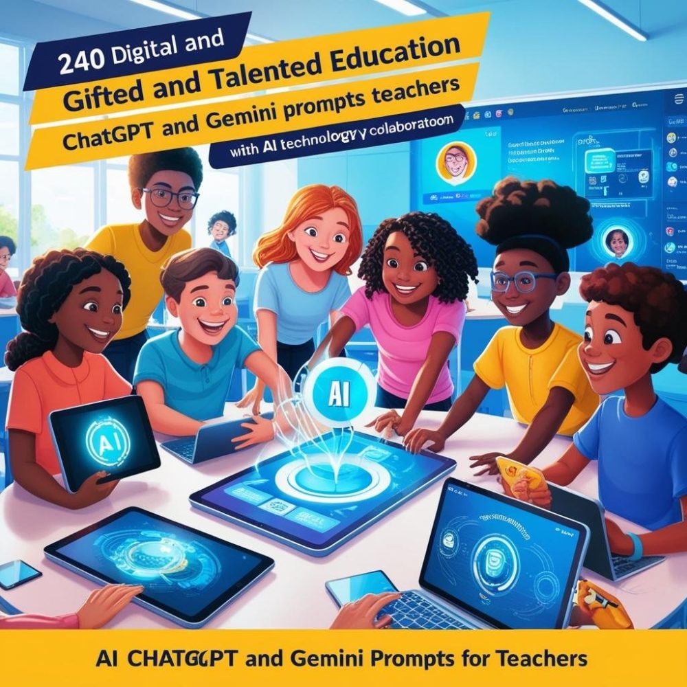 240 Gifted and Talented Education ChatGPT and Gemini Prompts for Teachers - Image 2