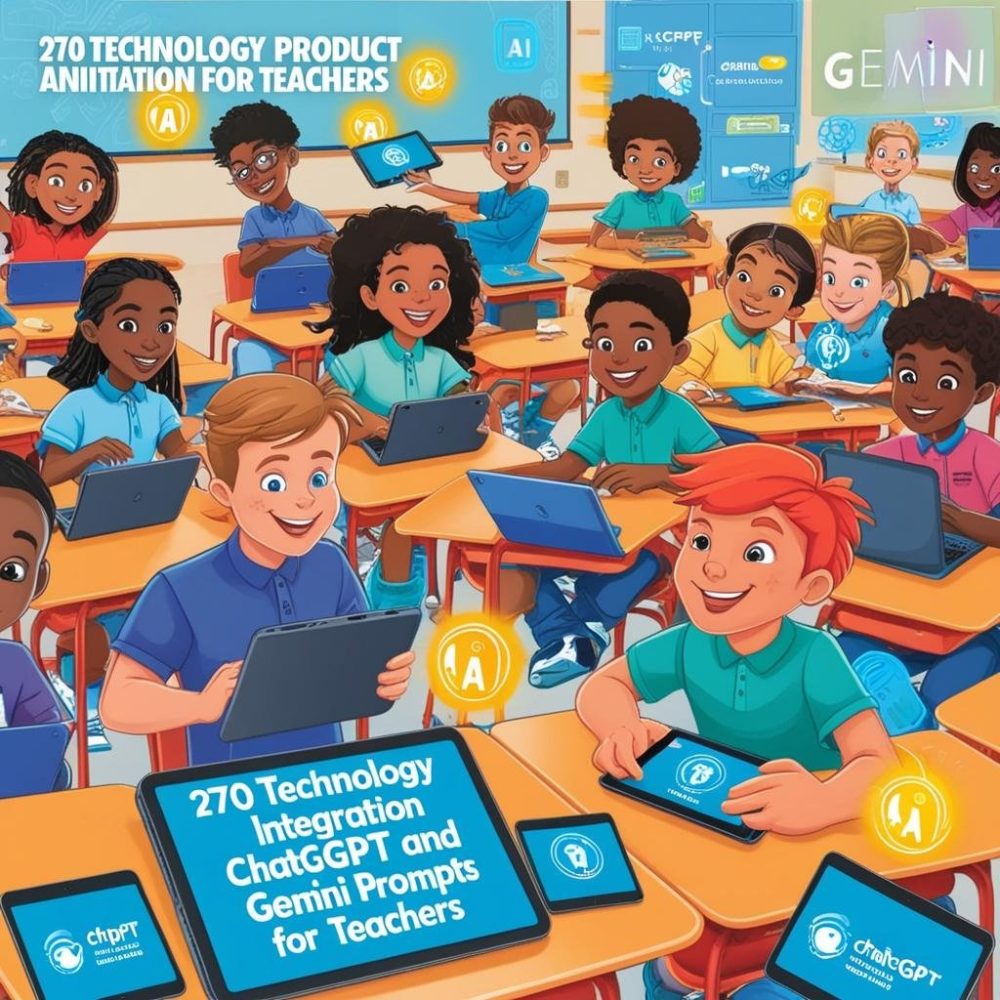270 Technology Integration ChatGPT and Gemini Prompts for Teachers - Image 4