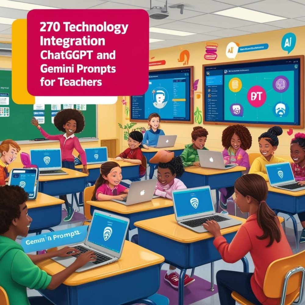 270 Technology Integration ChatGPT and Gemini Prompts for Teachers - Image 5