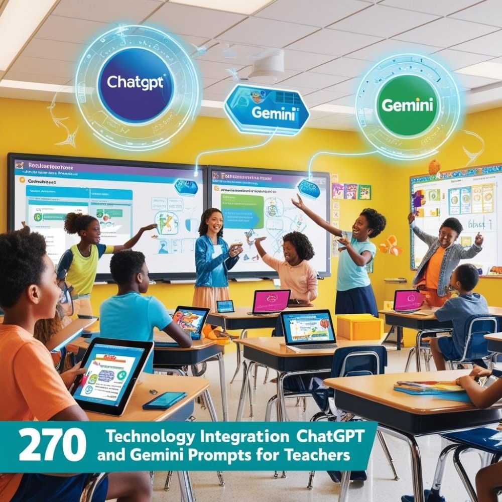 270 Technology Integration ChatGPT and Gemini Prompts for Teachers - Image 6