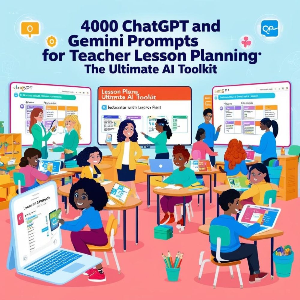 4000 ChatGPT and Gemini Prompts for Teacher Lesson Planning The Ultimate AI Toolkit